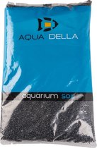 Aqua Della aquarium grind Zwart 10KG