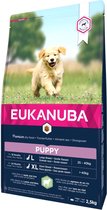 Eukanuba hondenvoer  dog puppy&junior large lamb&rice 2,5KG