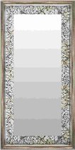 Brocante Spiegel Zilver 59x149 cm – Renate – barok Spiegel Zilver groot – Stijlvol Zilveren Spiegel – Lange Spiegel Zilver – Perfecthomeshop
