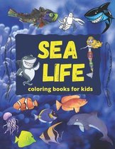 Sea life coloring books for kids