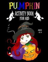 Pumpkin Activity Book for Kids