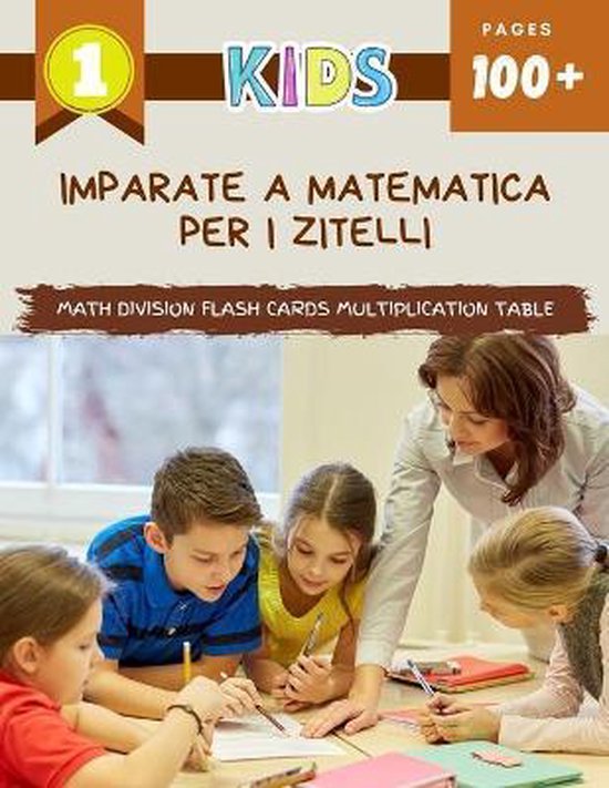 Imparate A Matematica Per I Zitelli Math Division Flash Card ... - cover