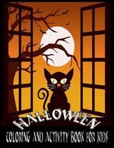 Halloween coloring And Activity Book For Kids