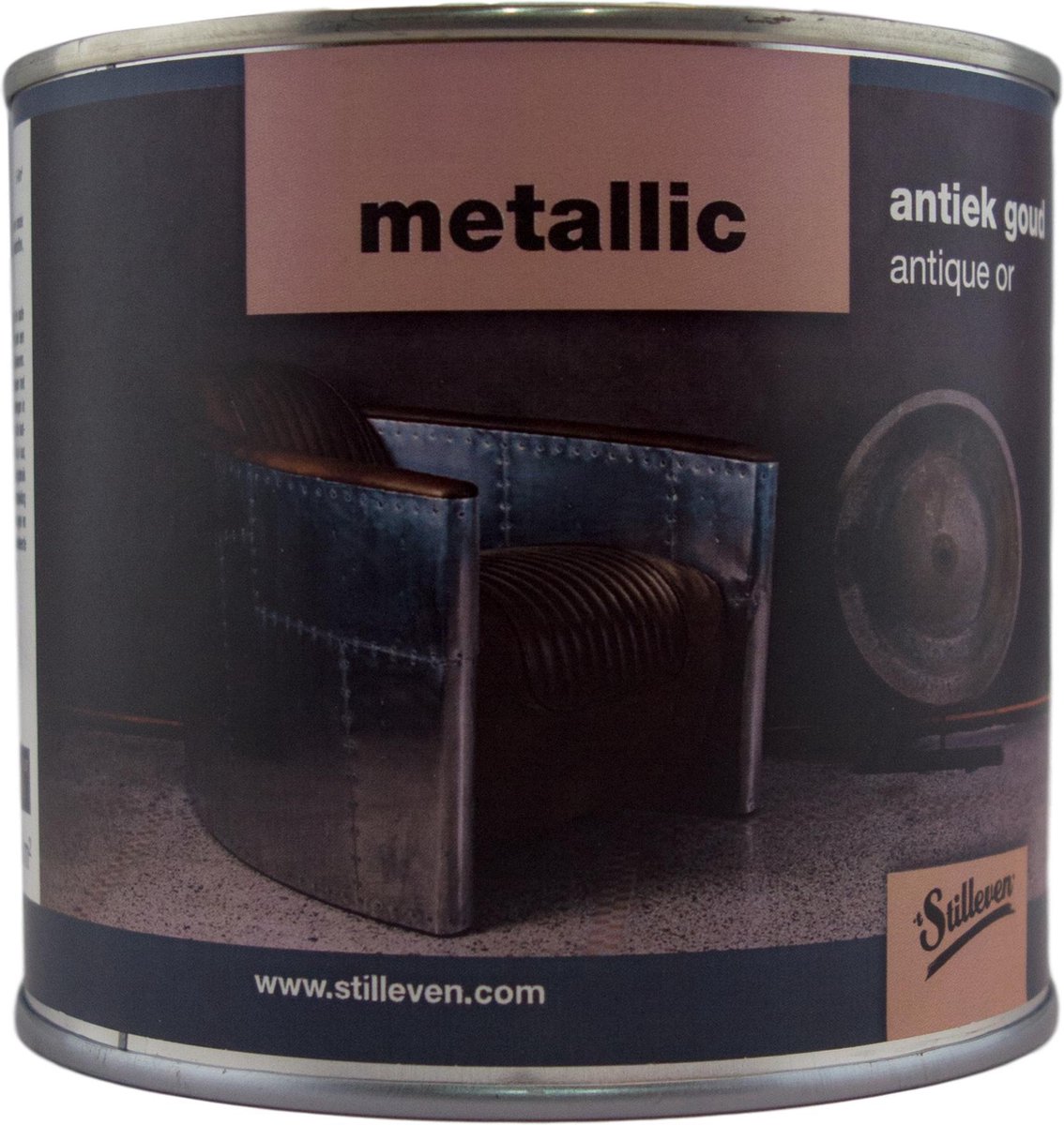 Stilleven Metallic antiek goud 500ML