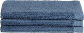 Seahorse Ridge gastendoekjes 34x50 cm - Set van 10 - Jeans blauw