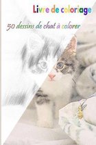 Livre de coloriage 50 dessins de chat a colorer