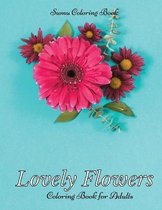 Lovely Flowers Coloring Book for Adults