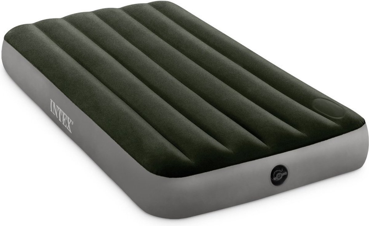 Intex 64761 Twin Dura-Beam Downy Luchtbed 191x99x25 cm Groen