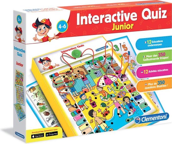 Afbeelding van het spel Clementoni Interactieve Quiz Junior 4-6 jaar