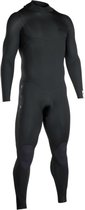 ION Heren wetsuit Strike Core Semidry 4/3 Back Zip Black S