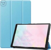 Tablethoes - Geschikt voor Samsung Galaxy Tab A 10.1 (2019) - Tabletcover - Licht blauw - Samsungtablet hoes - Bookcover