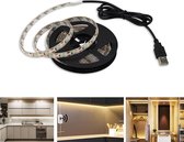 Omeram - LED strip met bewegingssensor - LED lampen - Licht - Lamp strip - Sensor - 2 meter - Motion sensor - USB aansluiting