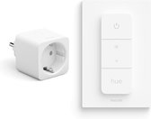 Philips Hue Combipack - Hue Smart Plug Nederland en Dimmer Switch - Slimme Stekker