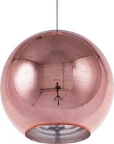 Beliani ASARO - Hanglamp - koper - glas