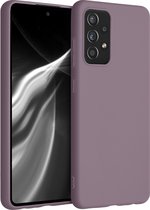 kwmobile telefoonhoesje voor Samsung Galaxy A52 / A52 5G / A52s 5G - Hoesje voor smartphone - Back cover in druivenblauw