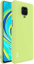 Voor Xiaomi Redmi Note 9S IMAK UC-1-serie schokbestendig Frosted TPU beschermhoes (groen)