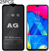 25 STKS AG Matte Frosted Full Cover Gehard Glas Voor Galaxy A30 & A50
