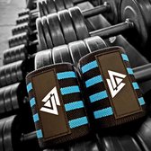 ANGRY ANGELS LIFESTYLE® Wrist Wrap - Fitness - Crossfit - Bodybuilding- Krachttraining - Sky Blue
