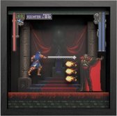 Pixel Frame - Castlevania Symphony of the Night - Intro Dracula (23cm x 23cm)