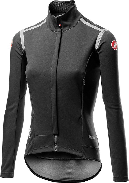 Veste Cycliste Femme Castelli Gore Windstopper – Taille S, Manches Longues, Noire, Idéale Pour Le Vélo