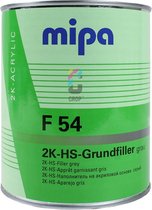 MIPA F54 2K-HS-Grundierfiller - Primer - 1 liter - Grijs