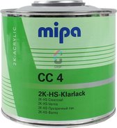 MIPA CC4 2K Blanke Lak in blik - 0,5 liter