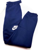 Nike Sportswear Men's Fleece Jogging (Blauw/Wit) - Maat XL