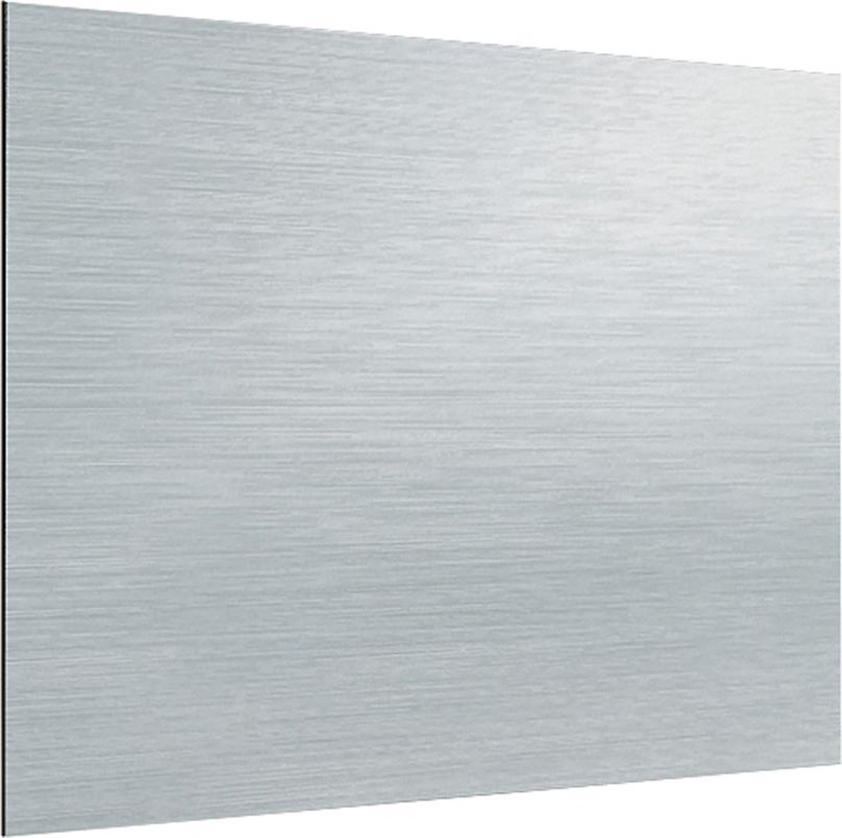 Zambala Spatwand keuken aluminium look formaat 70x70 cm