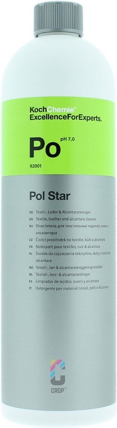 Koch Chemie Pol Star, Textiel en Alcantara Reiniger -1000 ml