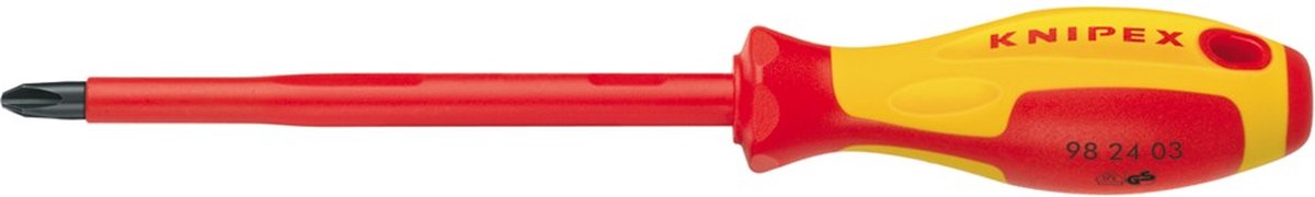 Knipex Schroevendraaier PH 1x187 VDE - 98 24 01