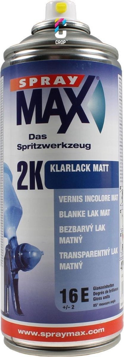 wapenkamer Dood in de wereld boycot Spraymax 2K blanke lak mat, inhoud 400 ml | bol.com