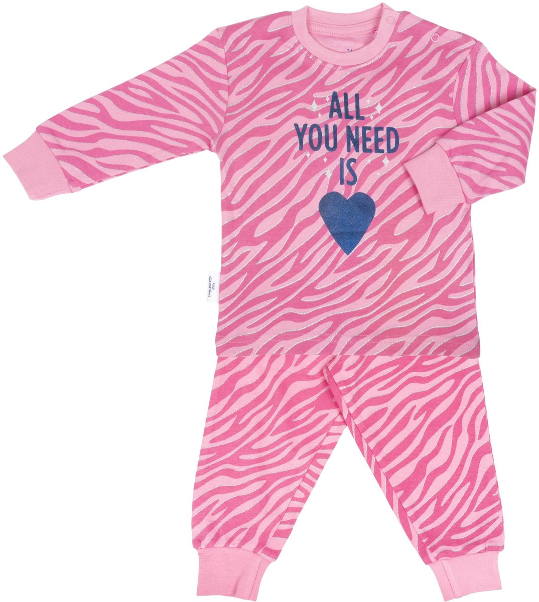 Frogs and Dogs - Pyjama All You Need - Roze - Maat 98 - Meisjes