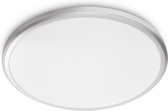 PHILIPS - LED Plafondlamp - MyLiving Twirly - 12W - Warm Wit 2700K - Rond - Mat Grijs - Kunststof - BSE