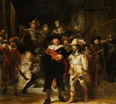 De Nachtwacht, Rembrandt van Rijn - Fotobehang (in banen) - 450 x 260 cm