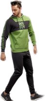 Embrator mannen Joggingpak olijfgroen/donkergrijs maat 3XL