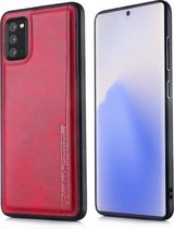 Voor Samsung Galaxy Note20 Diaobaolee schokbestendig PU + TPU beschermhoes (rood)