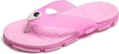 Lichtgewicht, zacht en comfortabel antislip casual pantoffels voor thuis voor dames (kleur: roze, maat: 41)