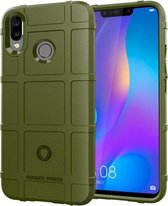 Volledige dekking schokbestendig TPU-hoesje voor Huawei Nova 3i (groen)