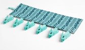 3 STKS Home Badkamer Draagbare Doek Hanger Reis Opvouwbare Hanger (Cypress Green)