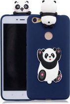 Voor Xiaomi Redmi Note 5A 3D Cartoon patroon schokbestendig TPU beschermhoes (Panda)