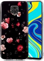 Voor Xiaomi Redmi Note 9 Pro Lichtgevende TPU zachte beschermhoes (roze)