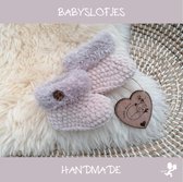 Babyslofjes | beige | Handmade