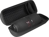 Lovnix JBL Flip 6 Case - Beschermhoes voor de JBL Flip 4/5/6 Speaker - Extra Ruimte voor de Adapter - Zwart