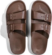 Freedom Moses Slippers Choco Chocolade Bruin - Maat 37-38