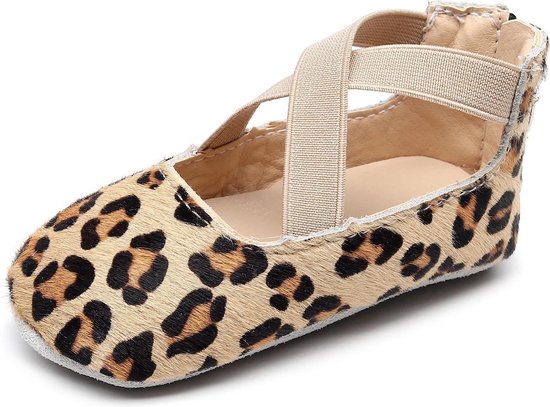 Supercute chaussures à imprimé léopard Ballerina 12 à 18 mois