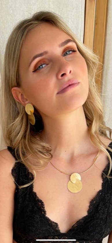 Boucles d'oreilles pendantes Casa Jewelry Laura - Argent - Plaqué Or |  bol.com
