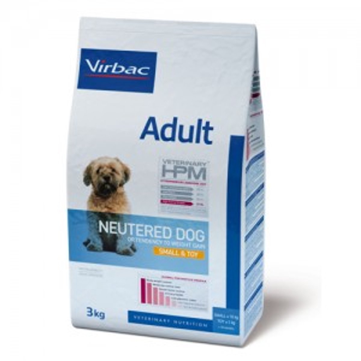 Virbac Virbac HPM - Adult Small & Toy - Neutered Dog - 7kg
