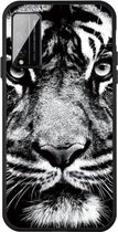 Voor Huawei Play 4T Pro Pattern Printing Embossment TPU Mobile Case (White Tiger)