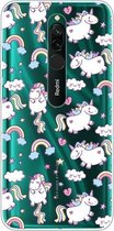 Voor Xiaomi Redmi 8 Lucency Painted TPU beschermhoes (Bobby Horse)