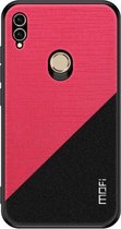 MOFI schokbestendige TPU + pc + stoffen hoes voor Huawei Honor Note 10 (rood)